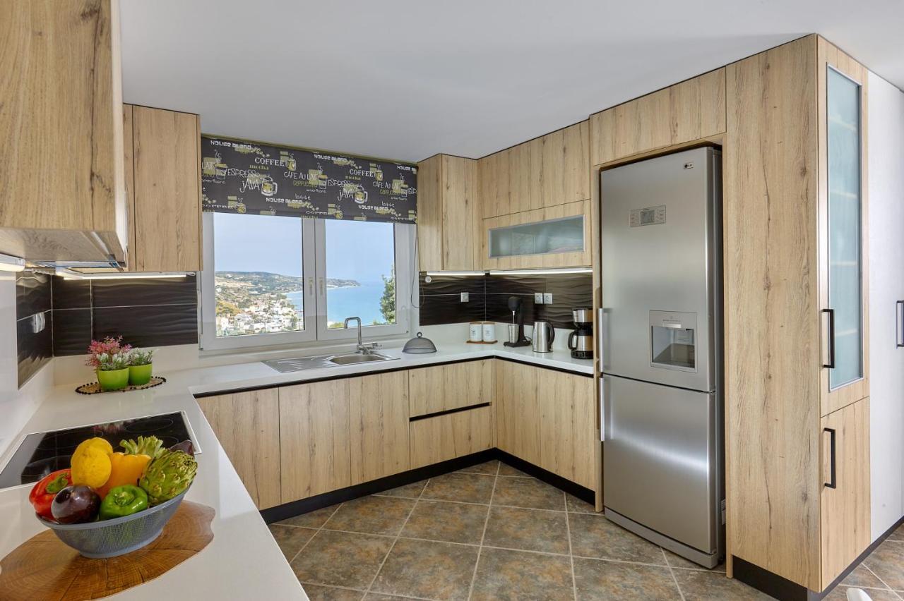 Breathtaking Sea View Flat In South Crete Apartment Keratokampos Exterior foto
