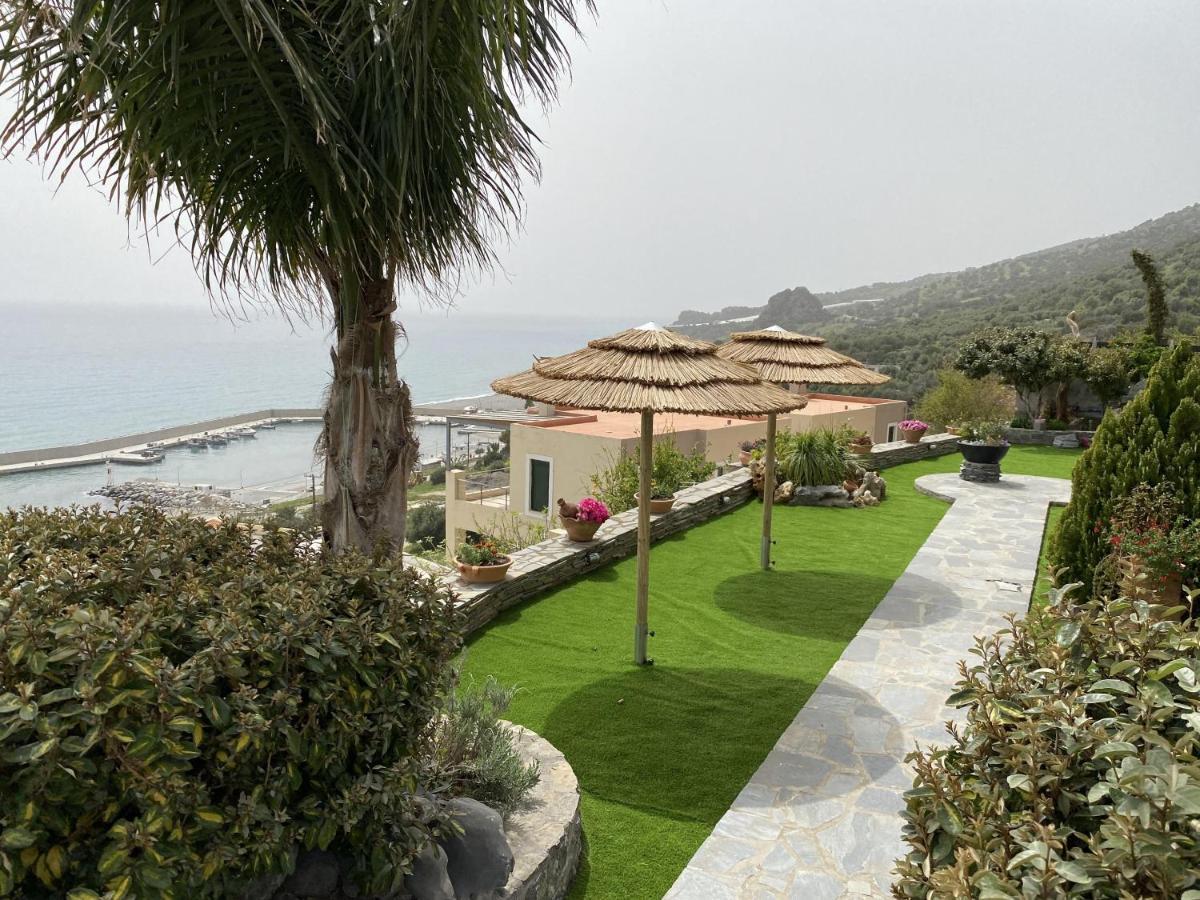 Breathtaking Sea View Flat In South Crete Apartment Keratokampos Exterior foto